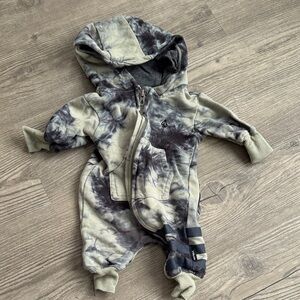 Volcom Tie-Dye Baby Zip Up with Hood